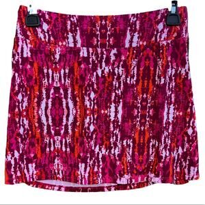 SKIRT SPORTS Gym Girl Ultra Skirt Runner's Skort in Multi-Pinks Women's Sz Small